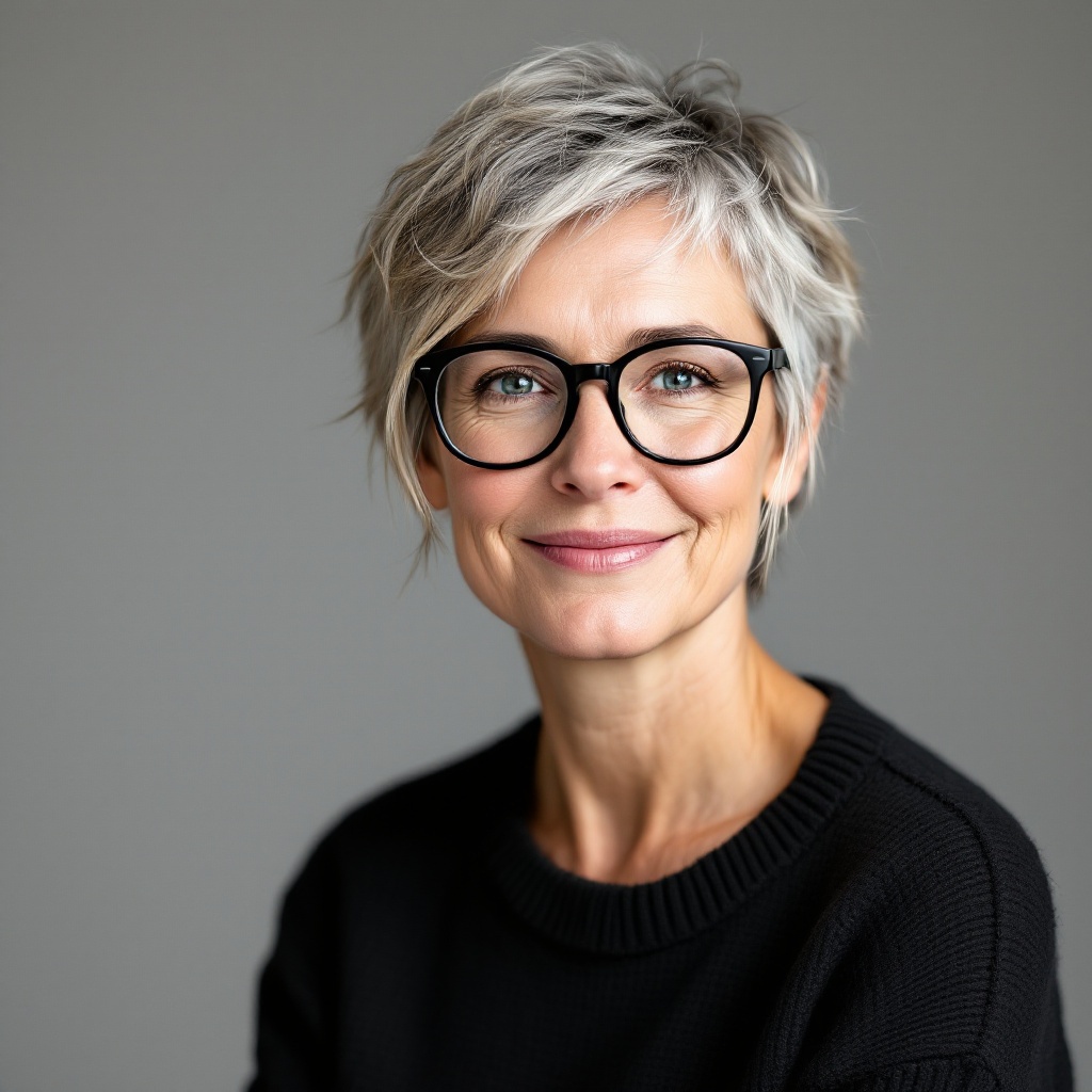 Portræt af Freja, kreativ direktør hos Vinther Consulting.