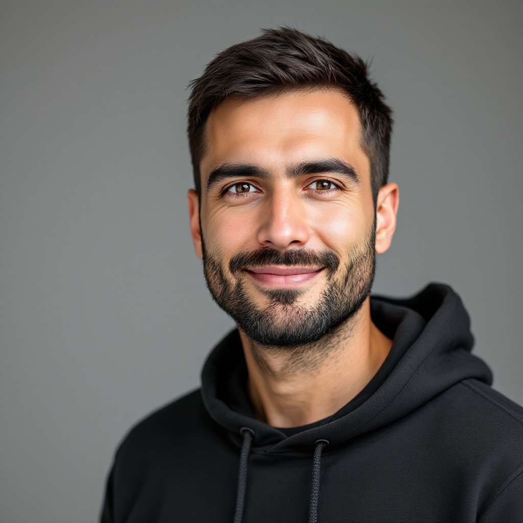 Portræt af Rasmus, teknisk ansvarlig hos Vinther Consulting.